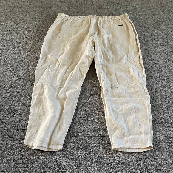 Sanctuary Linen Blend Barrel Pants New - Picture 1 of 3